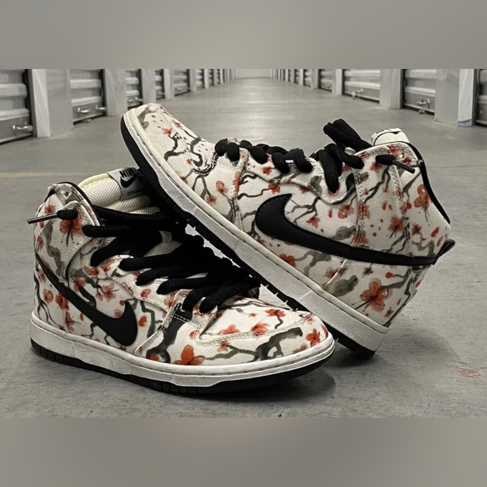 Nike Dunk Sb Cherry Blossom high 6 white canvas panda Jordan air 1 rose stussy